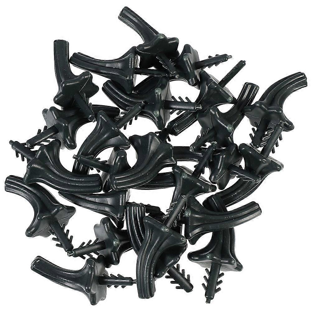 Halloween Pumpkin Stems Plastic DIY Pumpkin Stems for Decor 30Pcs