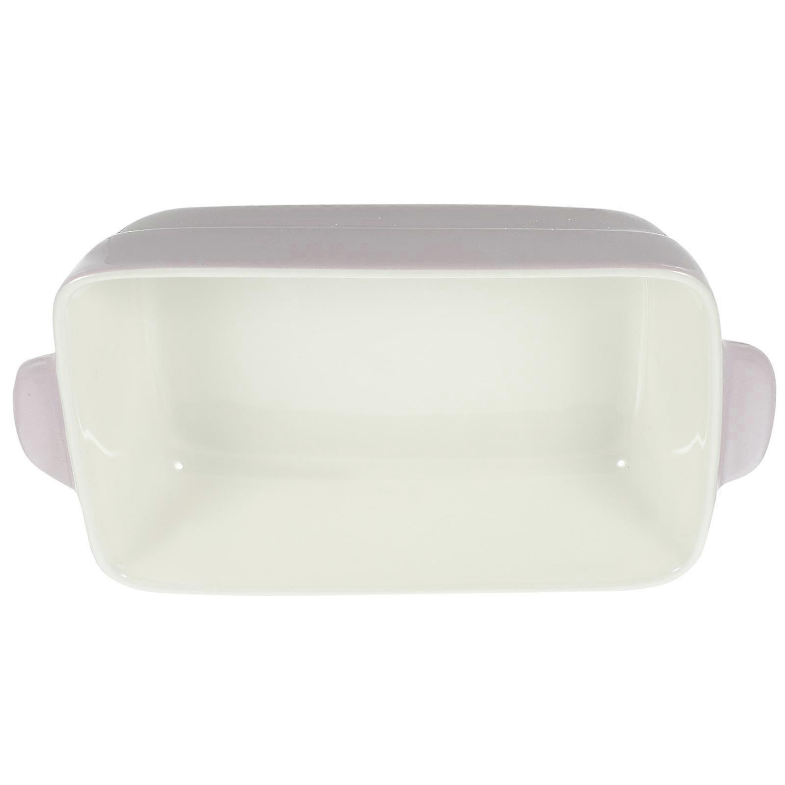 Cake Mold Pan Rectangular Baking Tray for Baking Use with Handles