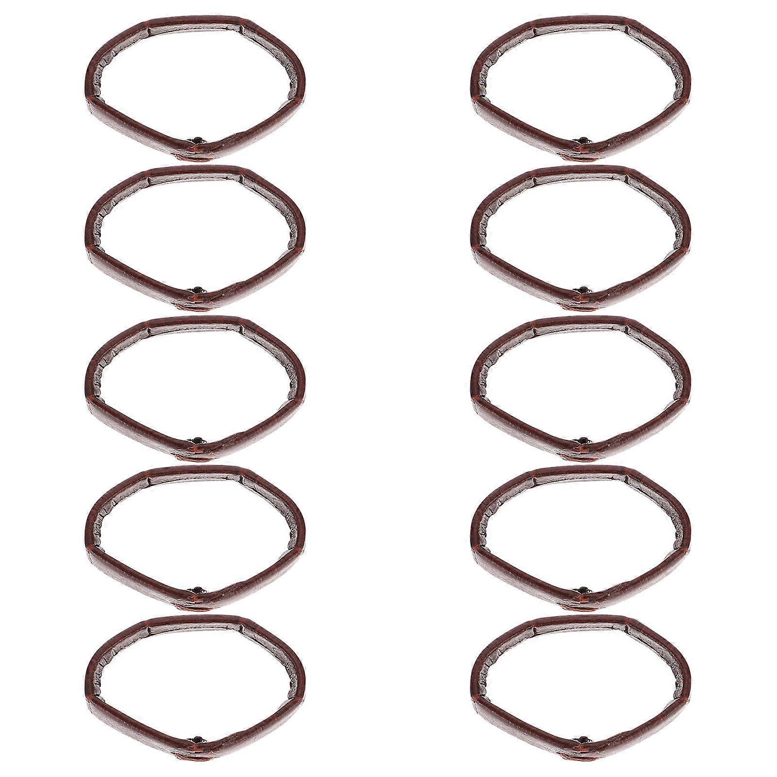10Pcs Leather Watch Strap Loop Replacement Watchband Loop Watch Band Supple Loop