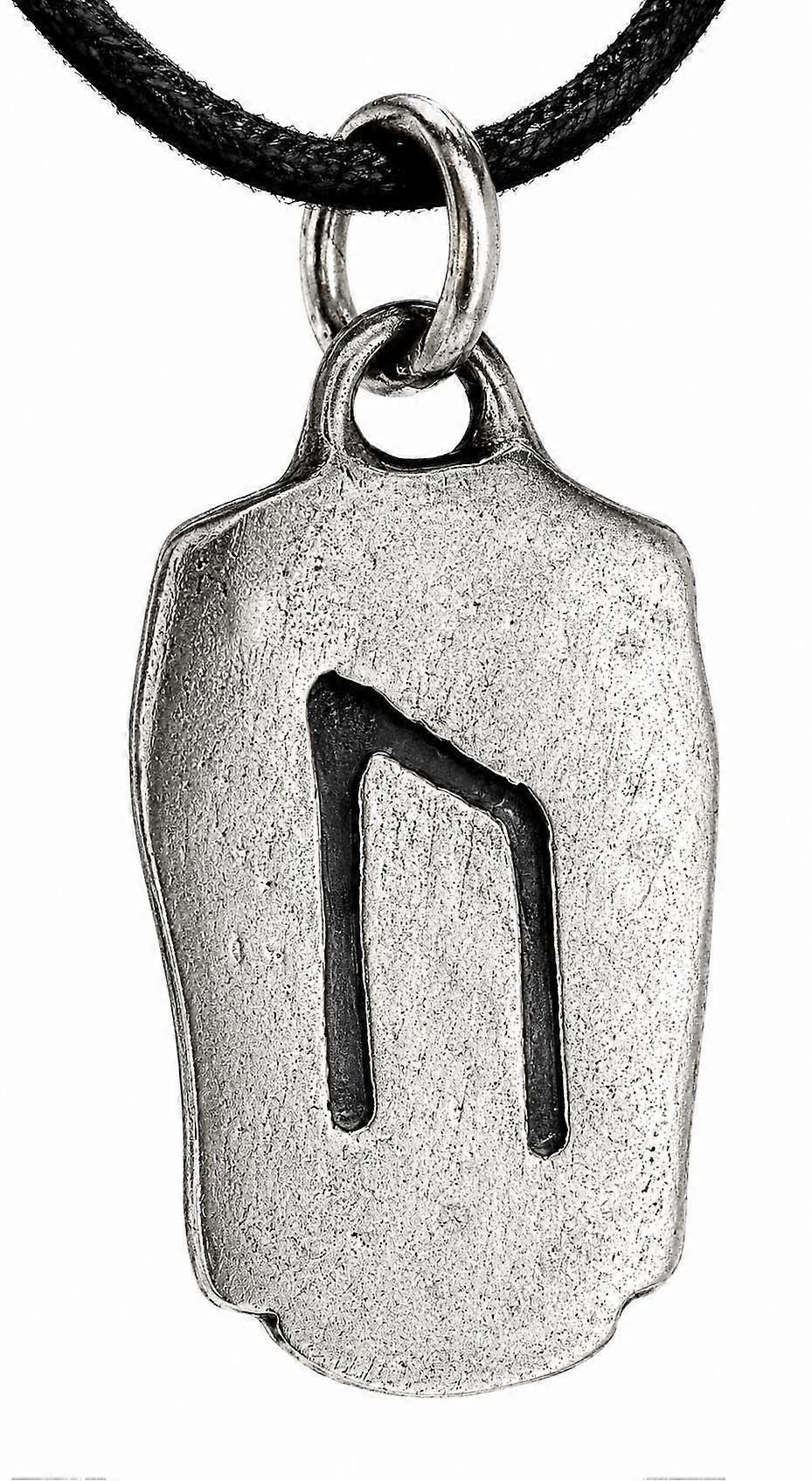 Rune Uruz 306 with Snake Chain - Silver