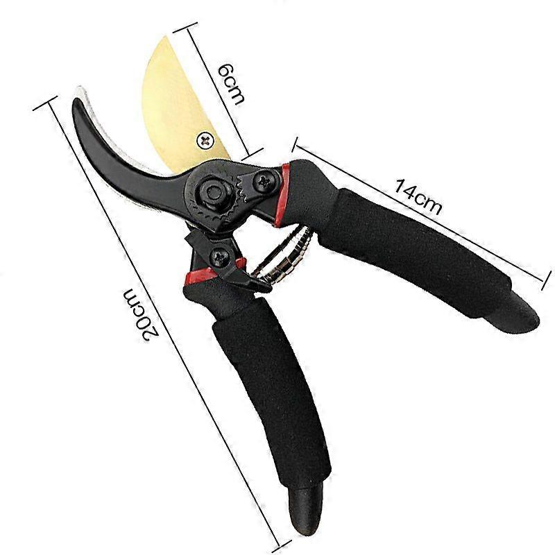 Pruning Shears, Garden Shears, 8" Professional, Garden Scissors