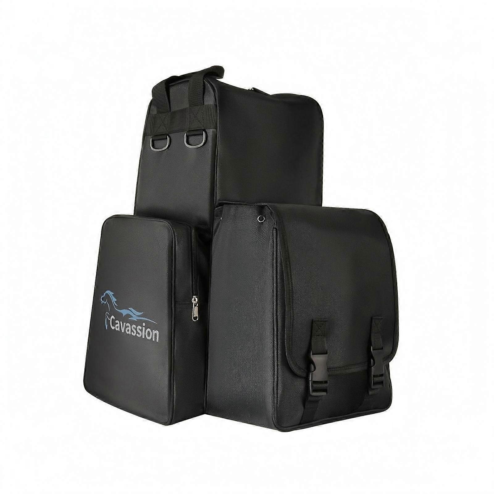 Equestrian Gear Bag Multiple Pockets Equestrian Storage Bag Matte for Barn