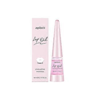 Zephoco Pink Nourishing Lip Oil Gently Nourishes, Hydrates And Smooths The Lip Skin