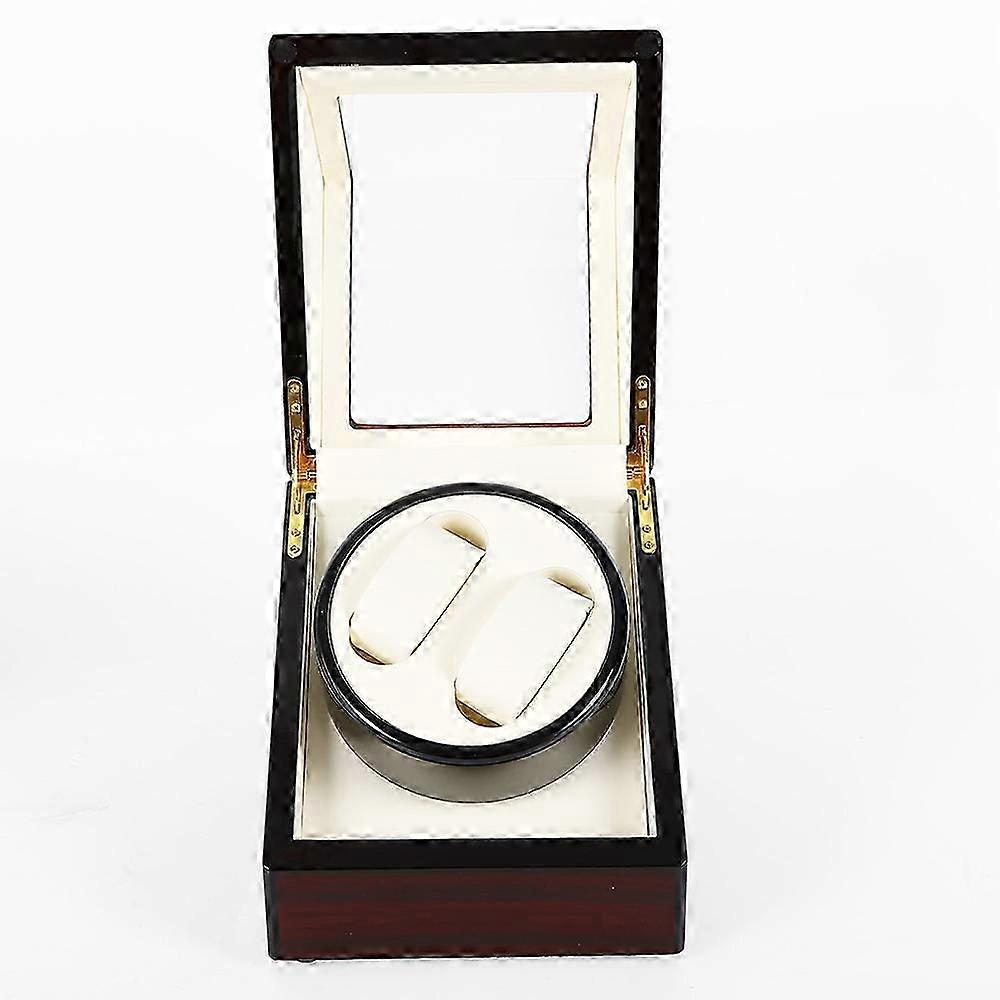 2 Watch Capacity Modern Rectangular Watch Winder Display Case