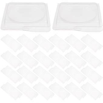 Refillable Makeup Palette Plastic Eyeshadow Pan Container for 120Pcs