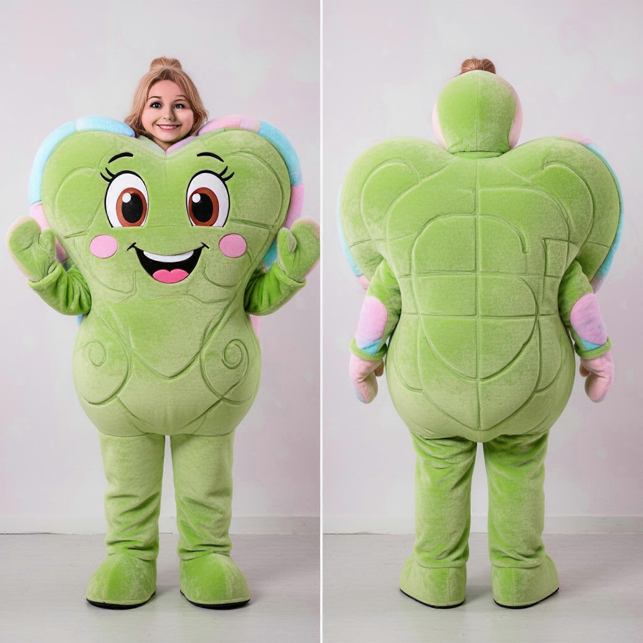 MASTICOT Lime Green Sweet Chocolate Mascot
