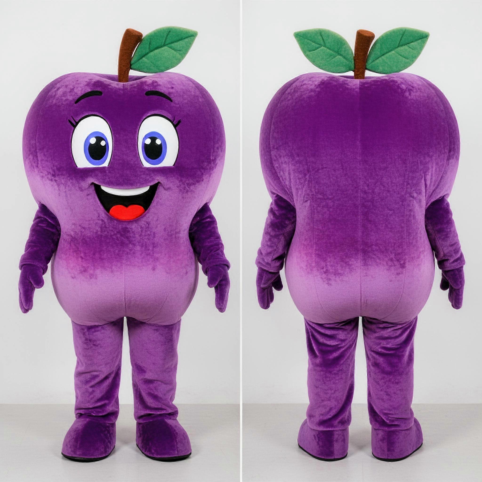 MASTICOT Vibrant Purple Rounded Apple Mascot