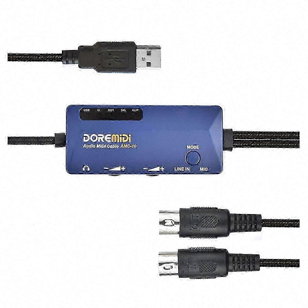 MIDI Audio USB Converter 16 Channel