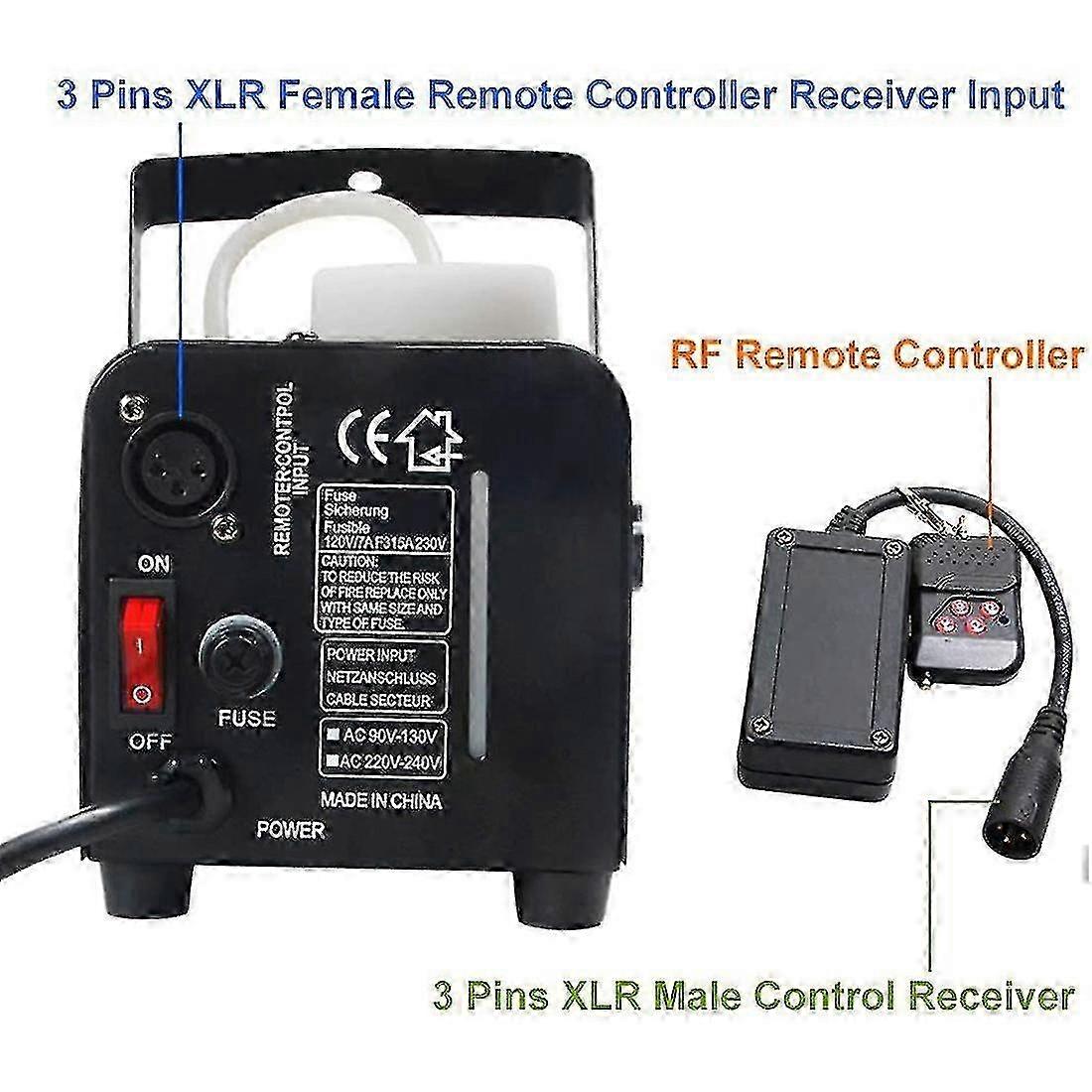 400W Fog Machine XLR Wireless Receiver