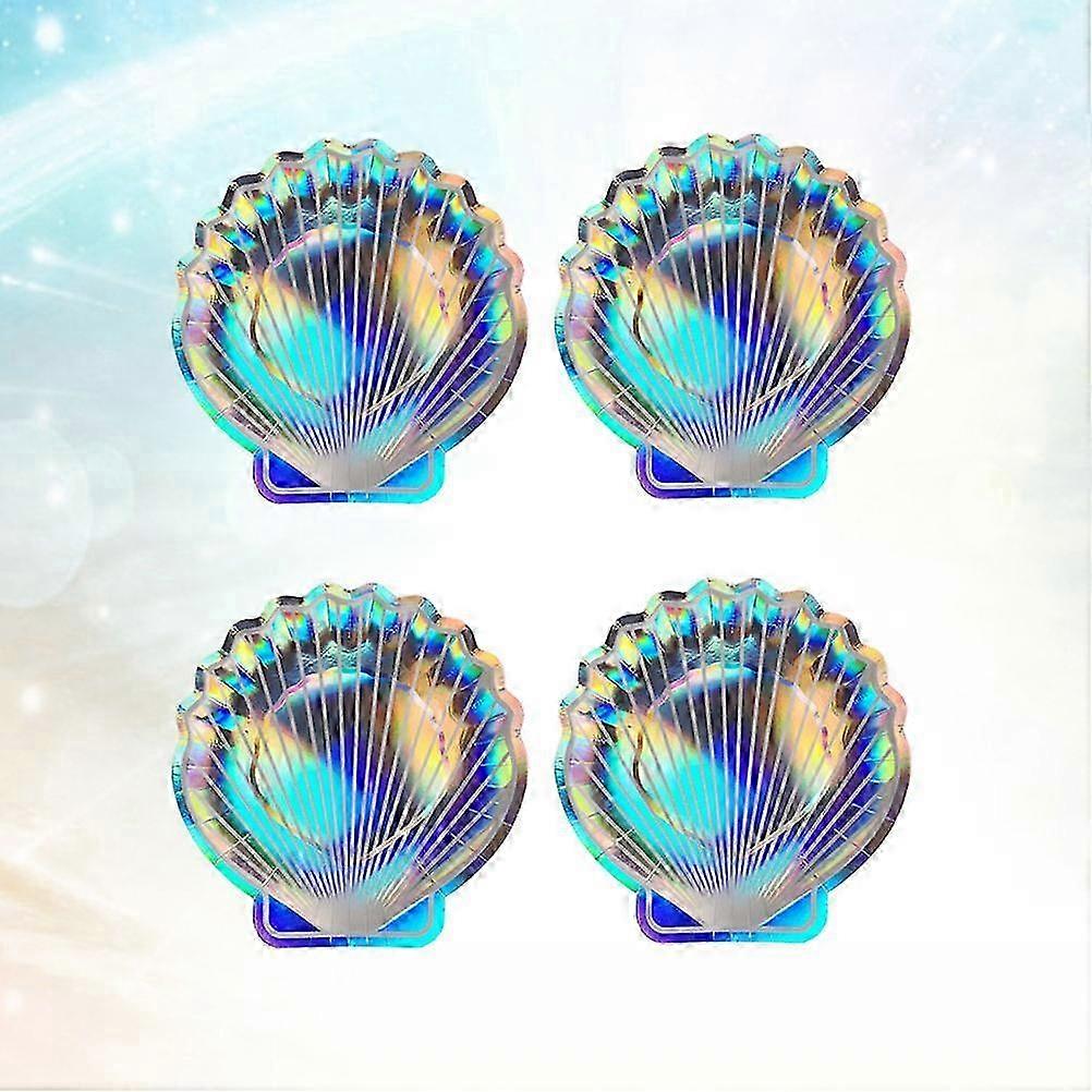 23cm Shell Design Paper Plates