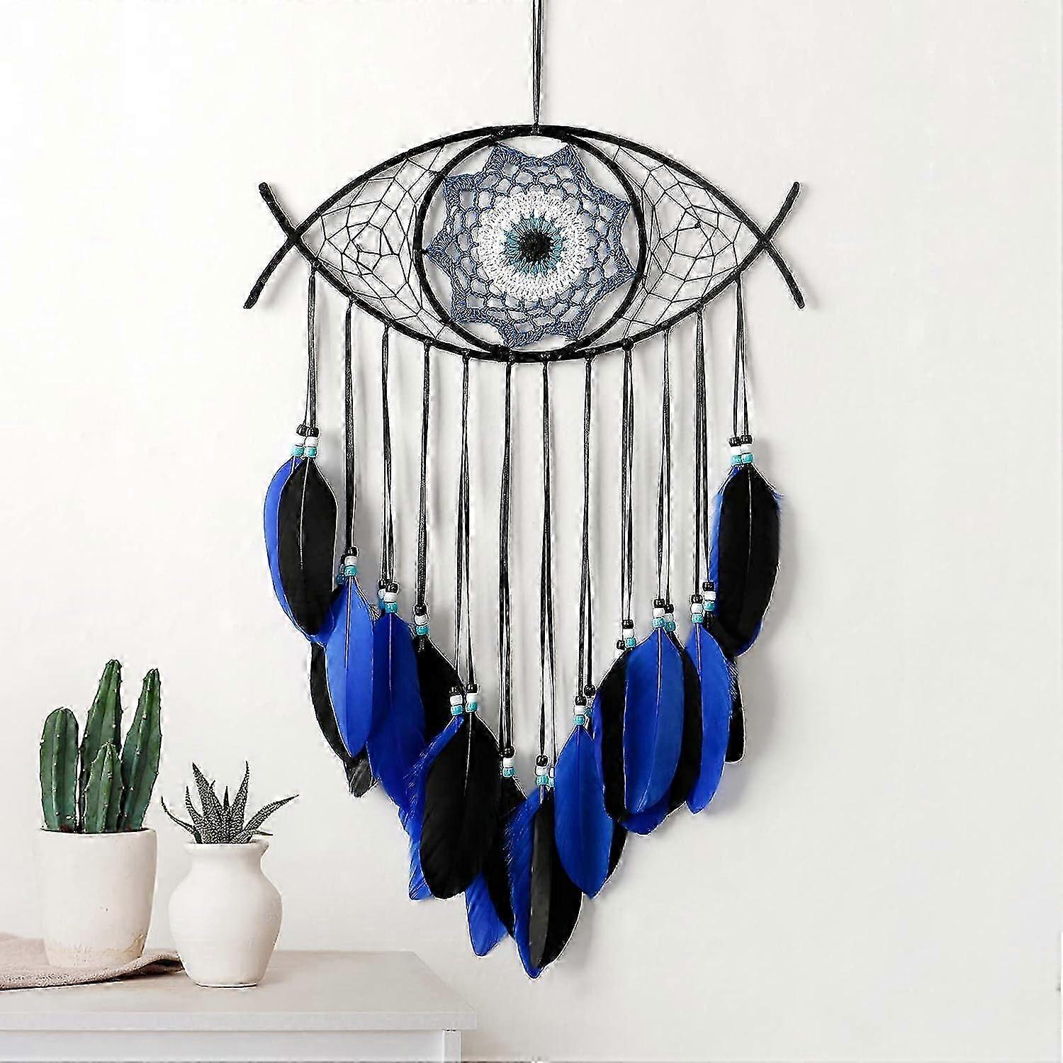 Evil Eye Macrame Wall Ornament