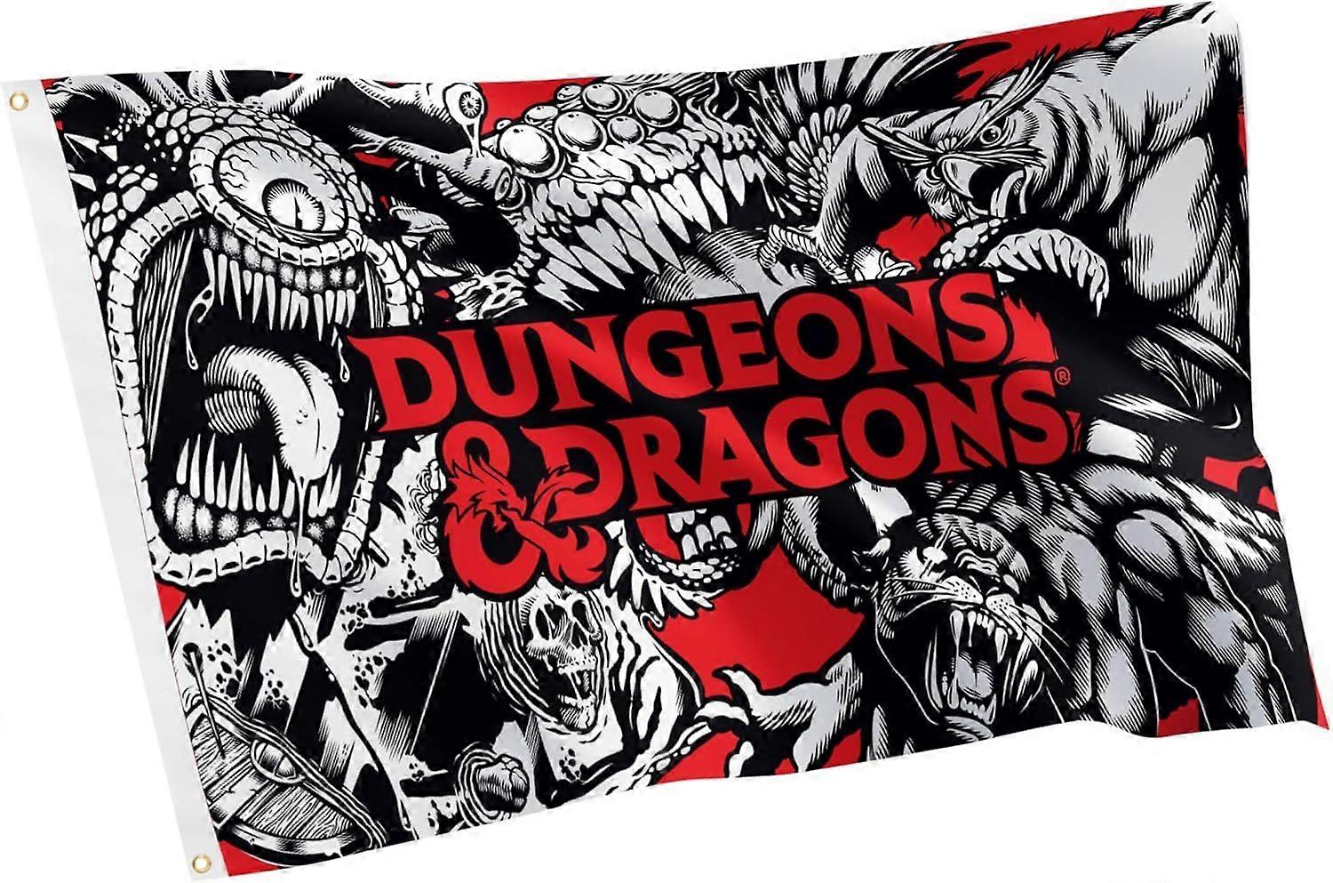 Dungeons Dragons Flagge UU 0264