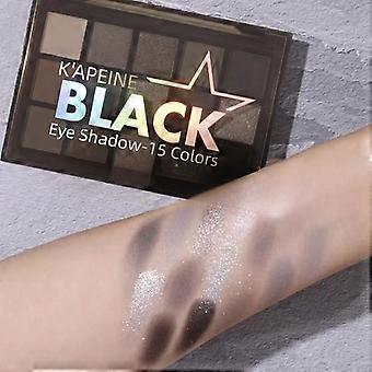 5-Colour Eyeshadow Palette with Coordinated Shades for Eye Makeup, Dark Elf
