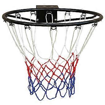 45cm replaceable wheel rim, wall-mounted, weather-resistant coating, with mesh, black