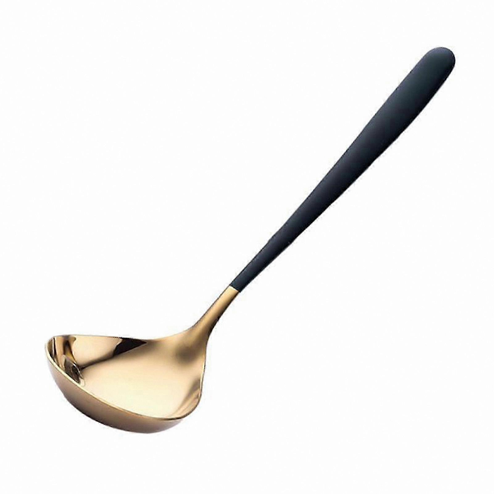 Deep-Head Ergonomic Soup Ladle