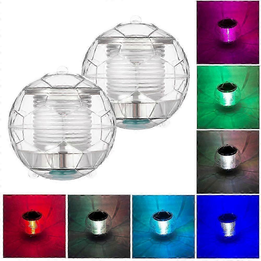 Solar Waterproof Pool Lights Floating Night Light With Color Changing