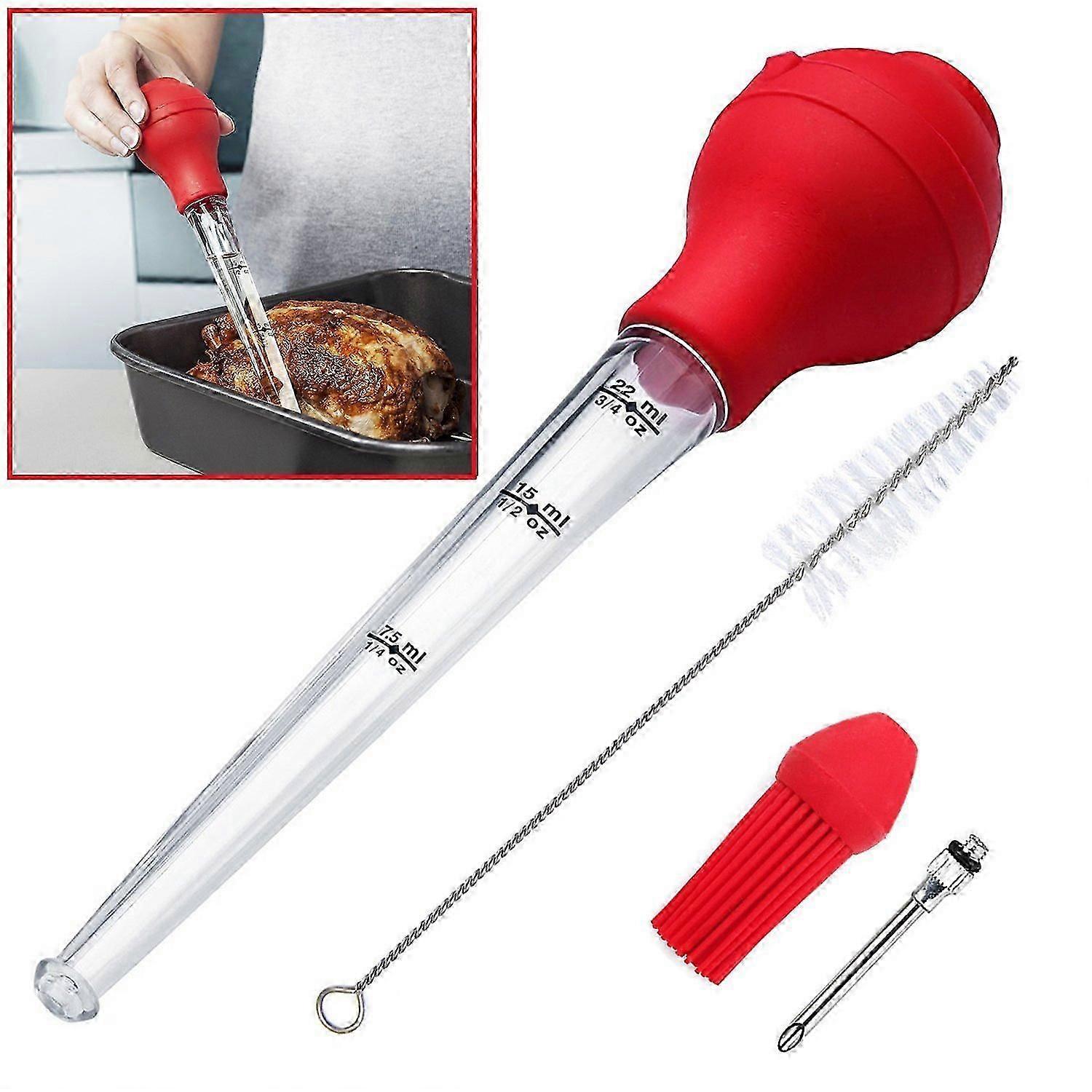 Dual-Mark BBQ Injection & Basting Kit