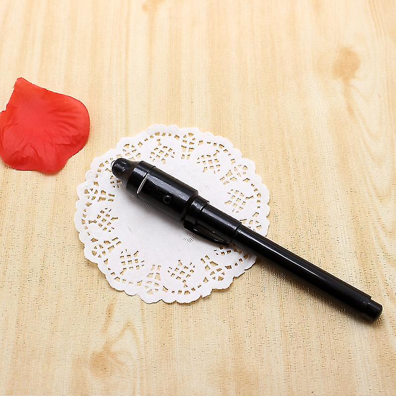 2pcs Invisible Ink Pen Spy Pen With Uv Marker Kid Pens For Message And