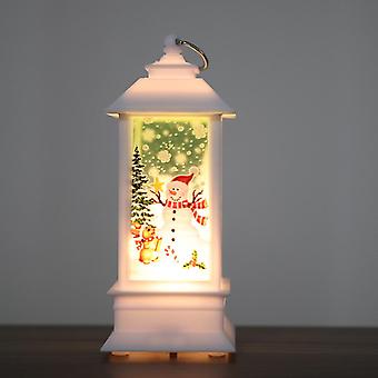 Lanterna Natalizia LED Con Babbo Natale - 2 Pezzi, Decorazione Per Interni Ed Esterni - Foto 8