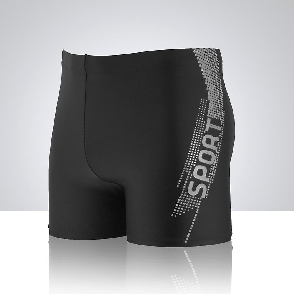 Men's Rash Guard Swim Shorts Quick-Dry Training Swimsuits Competition Swim Suit