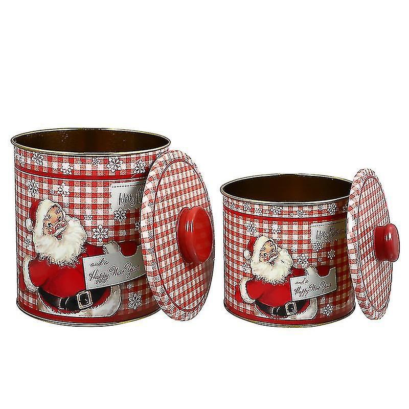 2pcs Christmas Themedts Boxes Multi-functional Storage Containe @bugu