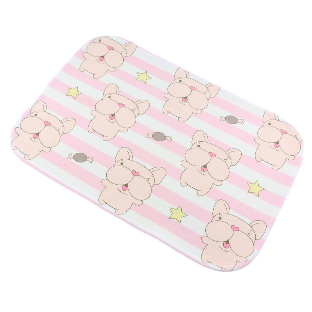 1 Pc Rectangle Mat Pad Polyester Sleeping Bed Cushion for Large Small Dogs L