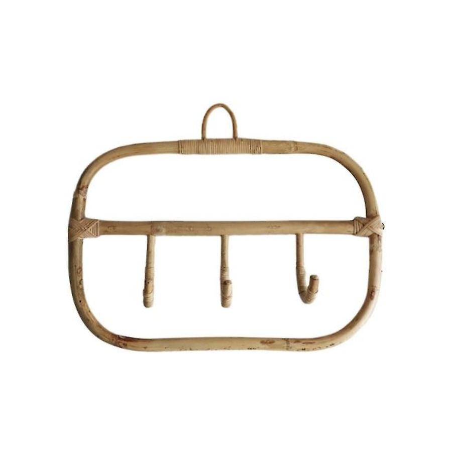 Rattan Wall Hooks Storage Organisation Wall Hooks & Hangers