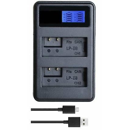 Lp-e8 Charger For Canon Lpe8 Eos Kiss X4 550d 600d 700d 650d
