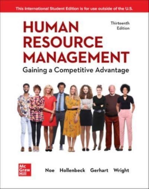 Human Resource Management Gaining A Competitive Advantage Ise by Patrick Wright Paperback