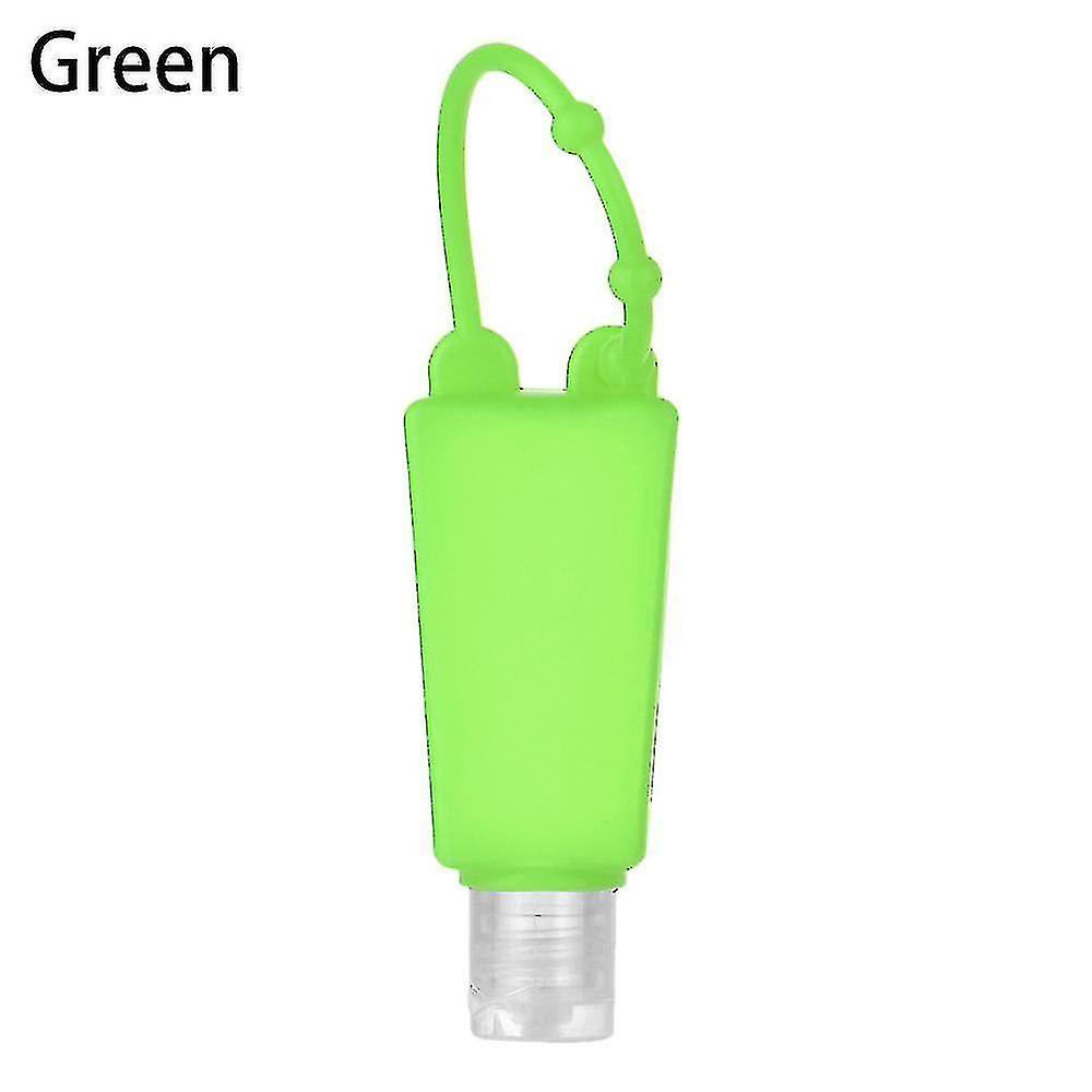 30ml Portable Empty Bottle Mini Travel Refillable Bottle Silicone Hand Perfume Holder Cosmetic Cleanser Container Sub-bottling
