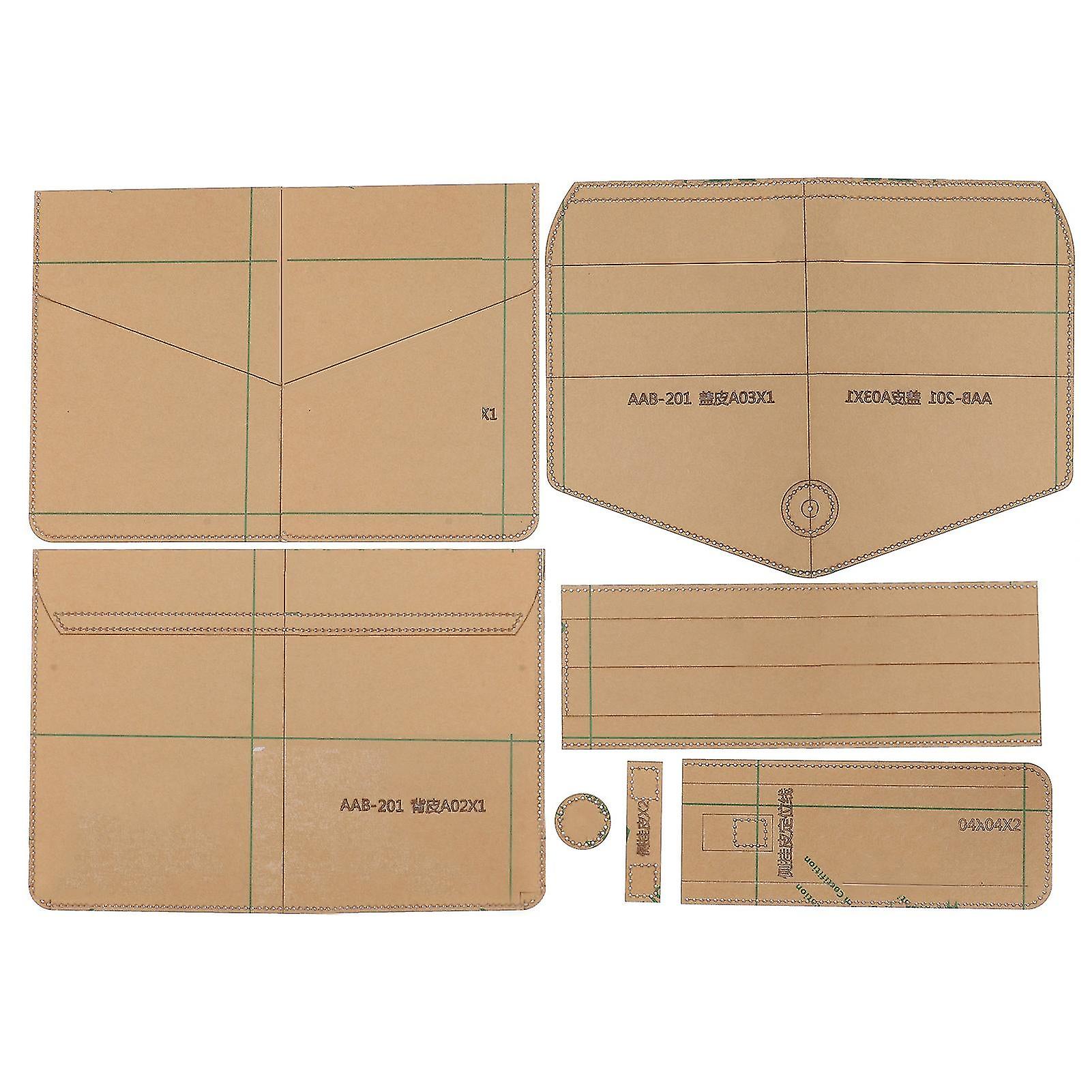 Acrylic Template Leather Craft Pattern Diy Mold For Handbag Single Shoulder Bag Making Accessories