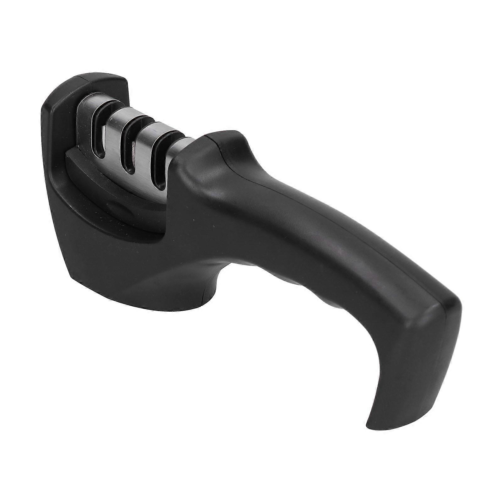 3 Stage Knife Sharpener Portable Manual Handheld Knife Sharpening Tool Kitchen Accessories