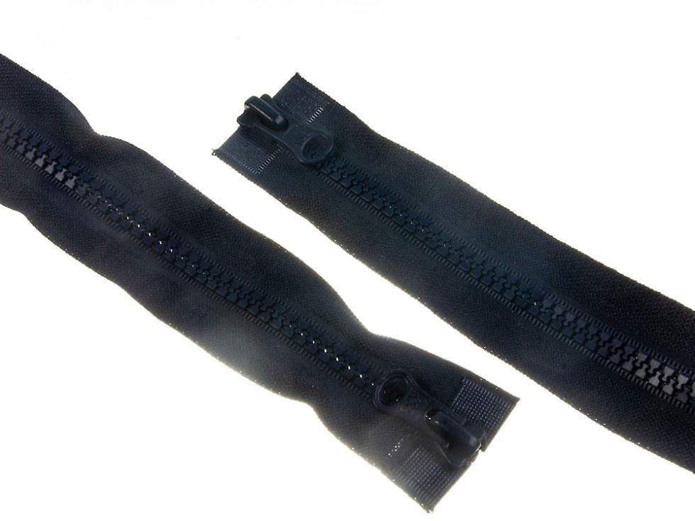 Minerva Two Way Chunky Open End Zips Navy Blue - 65 cm - each
