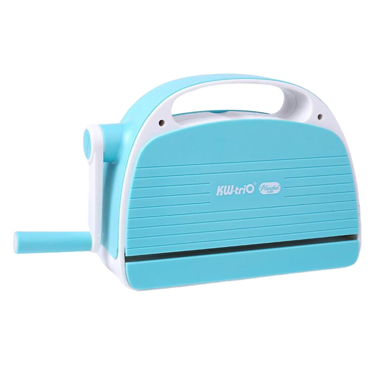 Embossing Machine Craft Embosser for Scrapbooking Card Making Blue