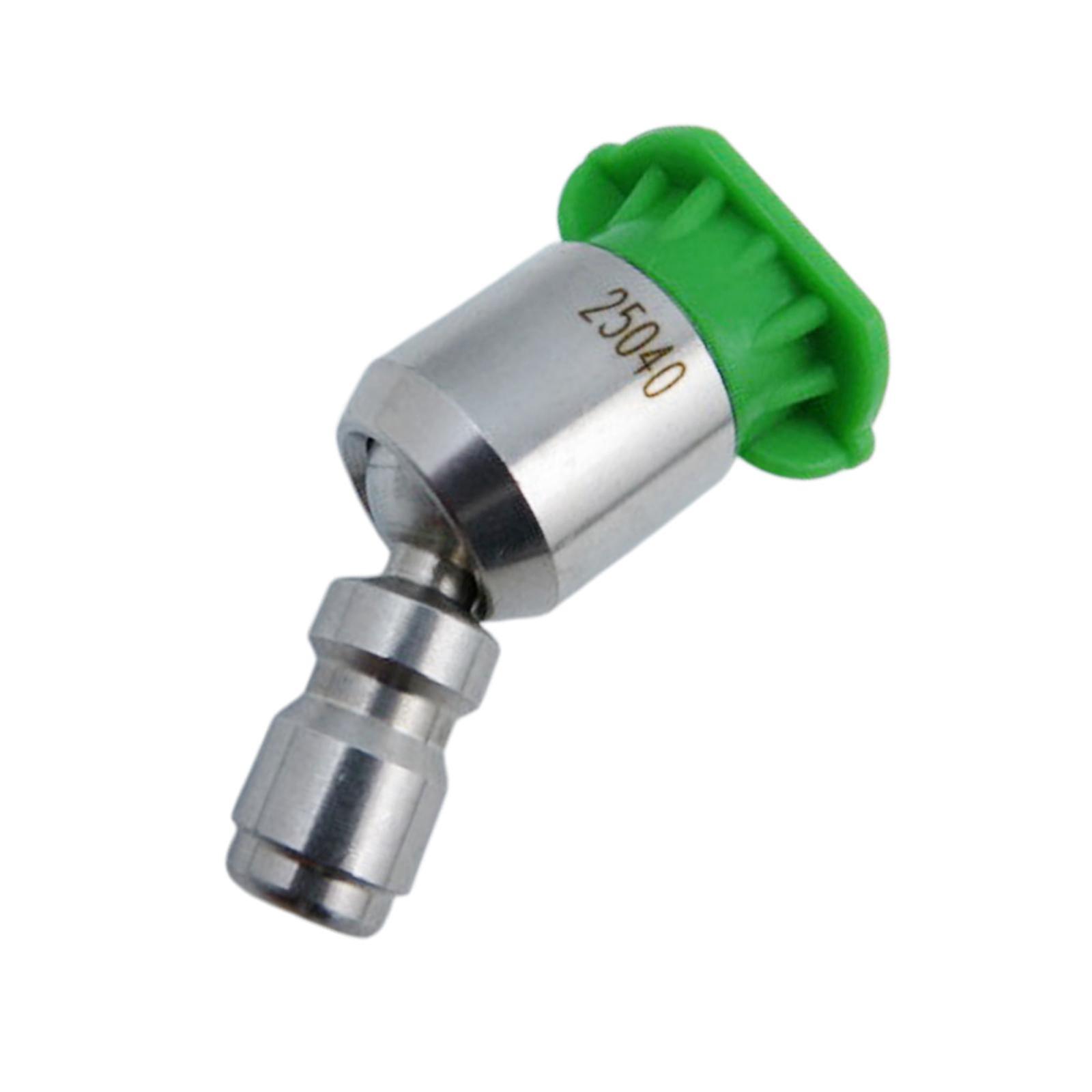 Power Washer Soap Nozzle Tips Durable for Painted Surfaces Driveway Sidewalk 0 degree