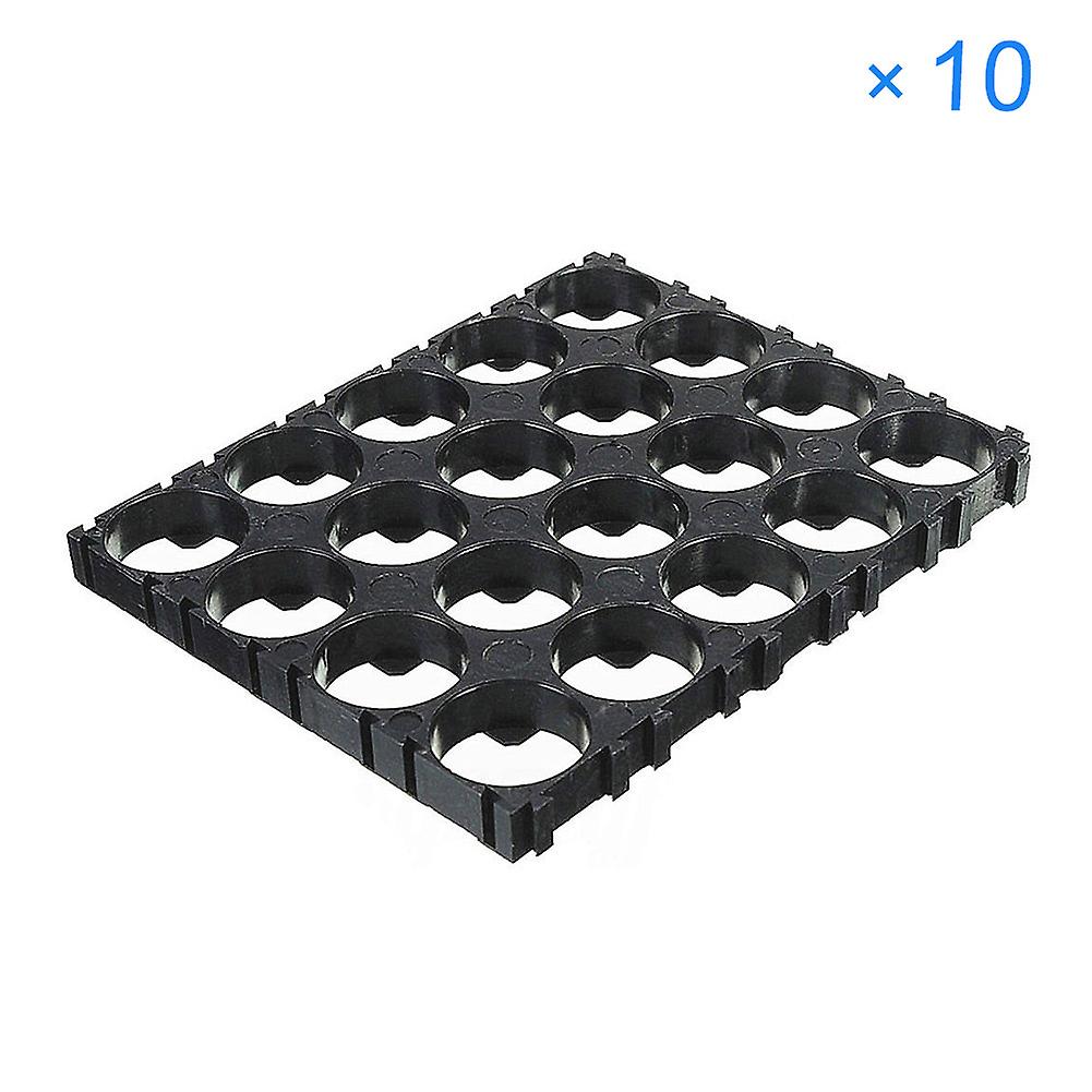 10/20/30/40/50Pcs 4x5 Cell 18650 Batteries Spacer Holders Radiating Shell Plastic Bracket