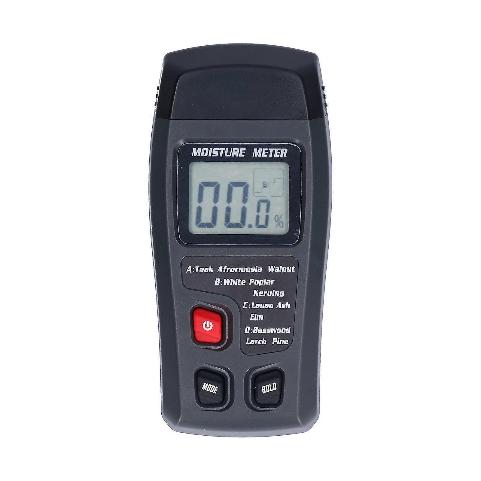 Digital Wood Hygrometer Small Error More Accurate Measurement HD LCD Wood Moisture Meter