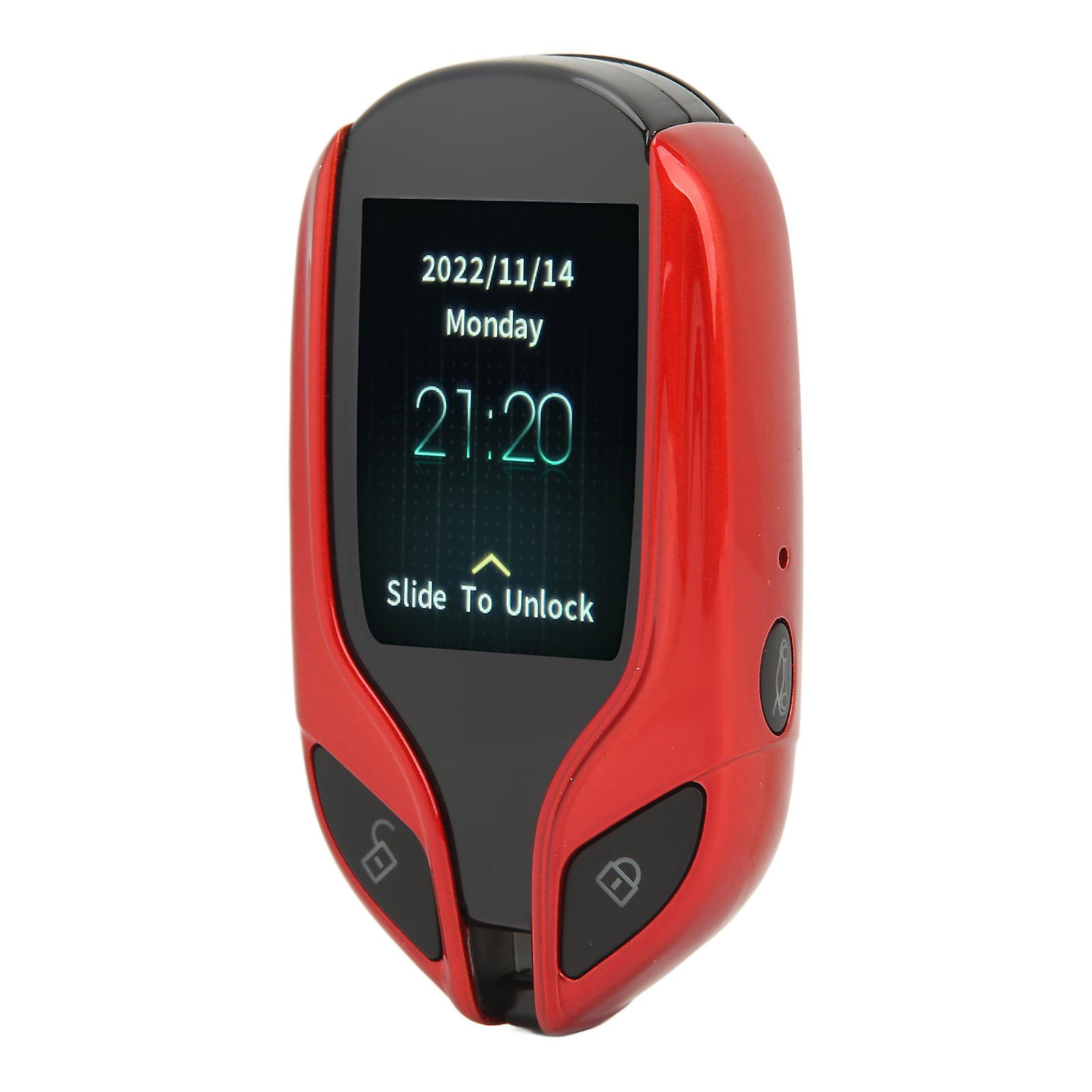 Schermo LCD Smart Key Universale Lungo Tempo di Standby PKE Sistema di Accesso Senza Chiave per Tutti I Modelli Con Un Pulsante Di Avvio Rosso