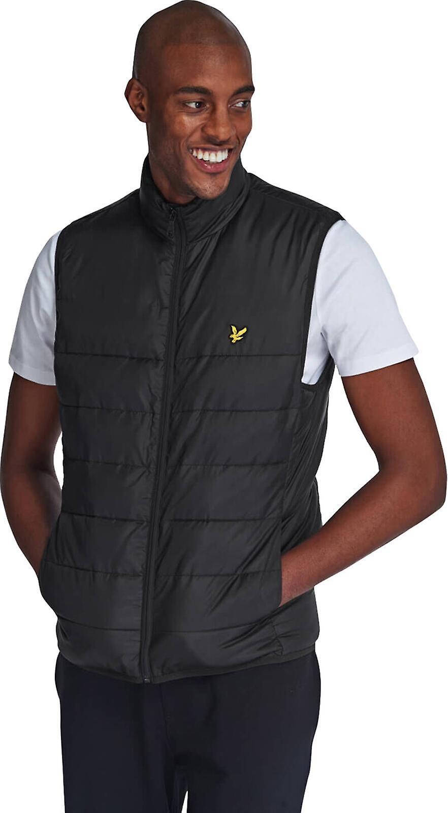Lyle \u0026 Scott Wadded Gilet Black 03 | Fruugo QA