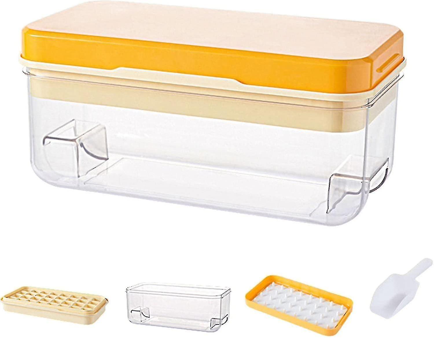 Ice Trays, Ice Mold Boxes, Ice Cube Molds With Lids-SDR
