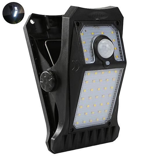 1 Ensemble Lampe À Détection De Mouvement Haute Sensibilité Éclairage Extérieur Installation Simple Pratique Lumière À Induction À Énergie Solaire LED Lampe Murale Ensemble