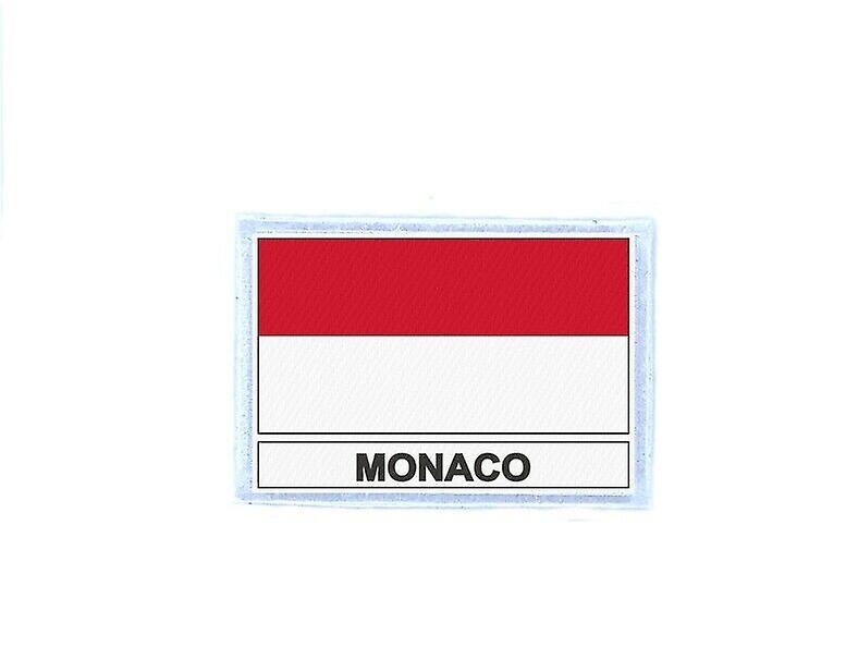Ecusson patch badge prints flag MC monaco
