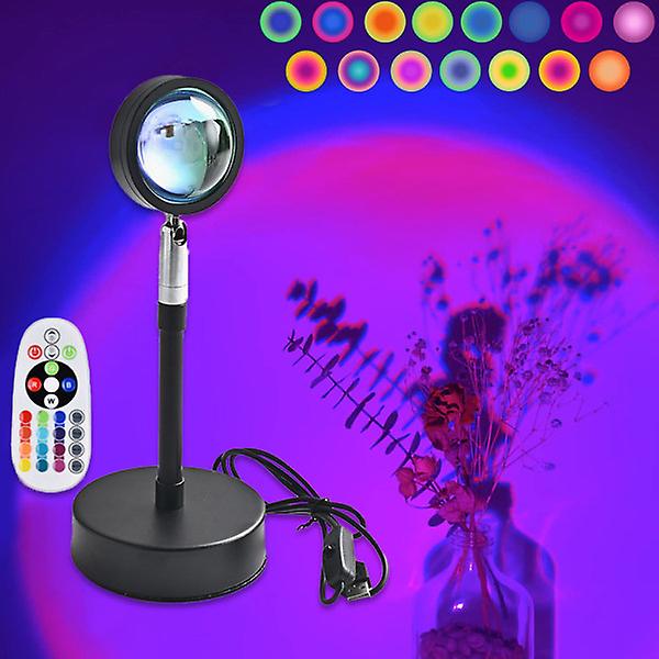 1 Pcs Sunset Lamp Projector Sunset Projection Lamp Sunset Light