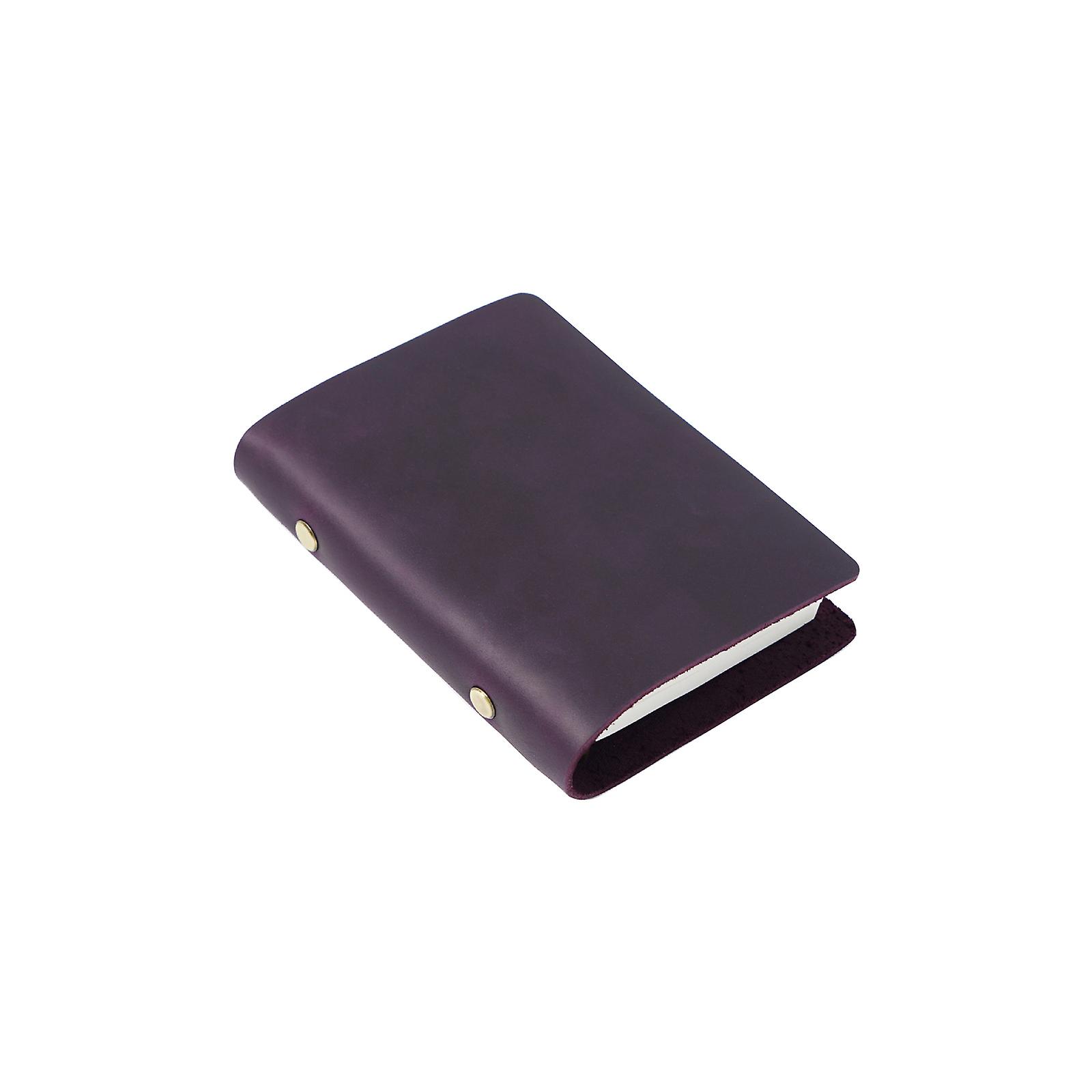 A5/A6/A7 Binder Notepad irtolehtinen nahkainen muistikirja, vuorattu matkapäiväkirjaa varten