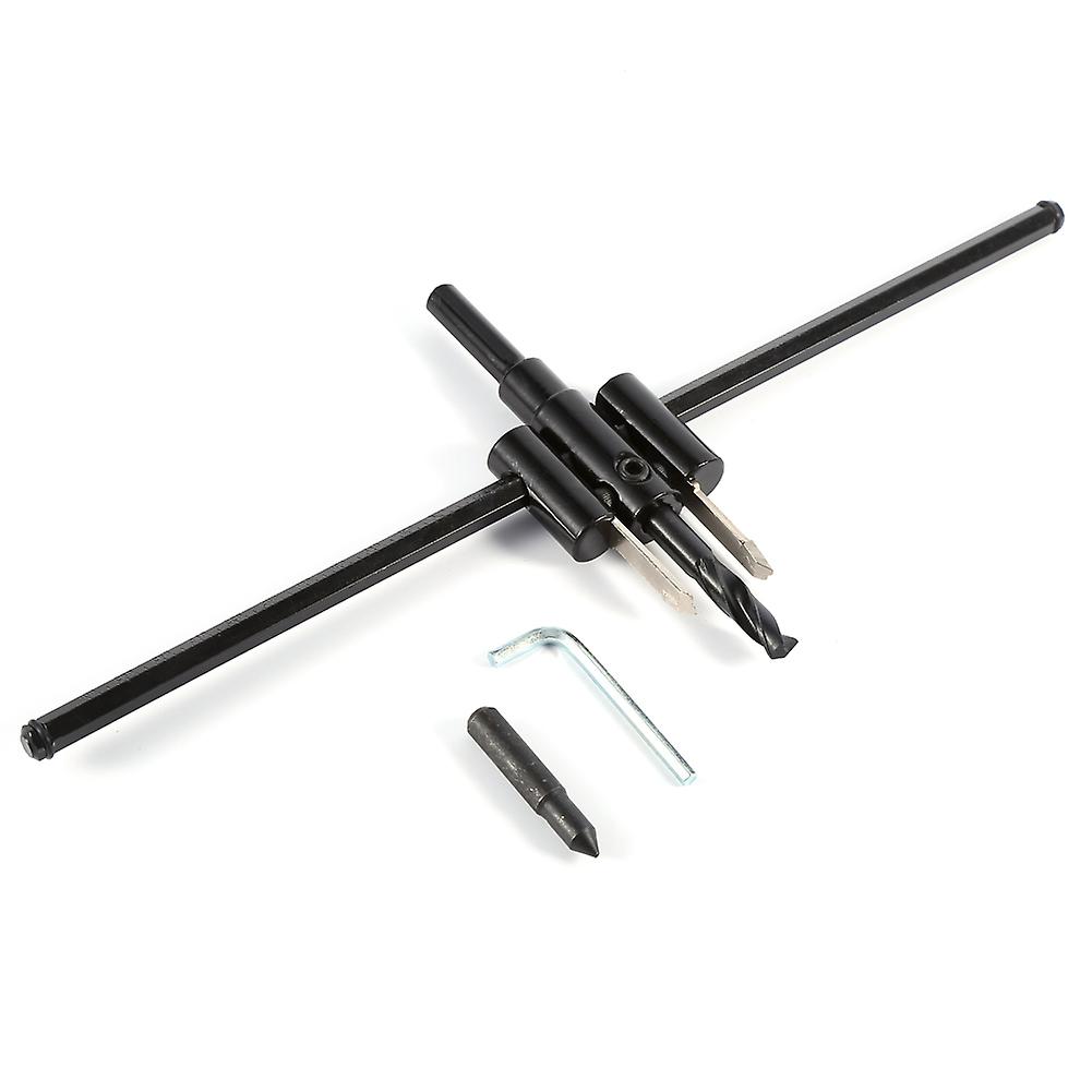 Adjustable Hole Cutter, Circle Hole Saw with Sharp Teeth for Smooth Edge Hole, Wear Resistant High Quality Carbon Steel Wood Drill Bit for Wide Range