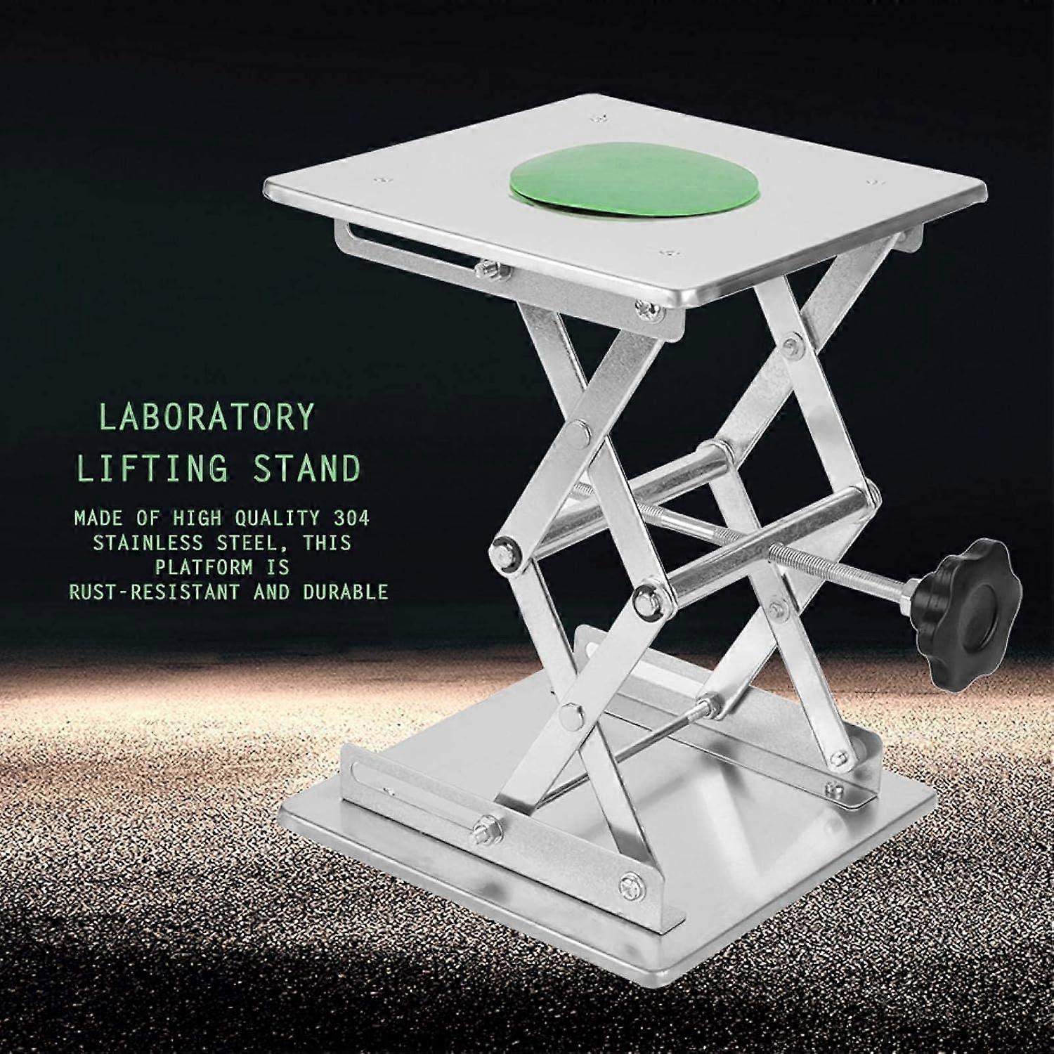 Laboratory lifting frame, stainless steel lifting platform with scissor frame, platform frame 200*200