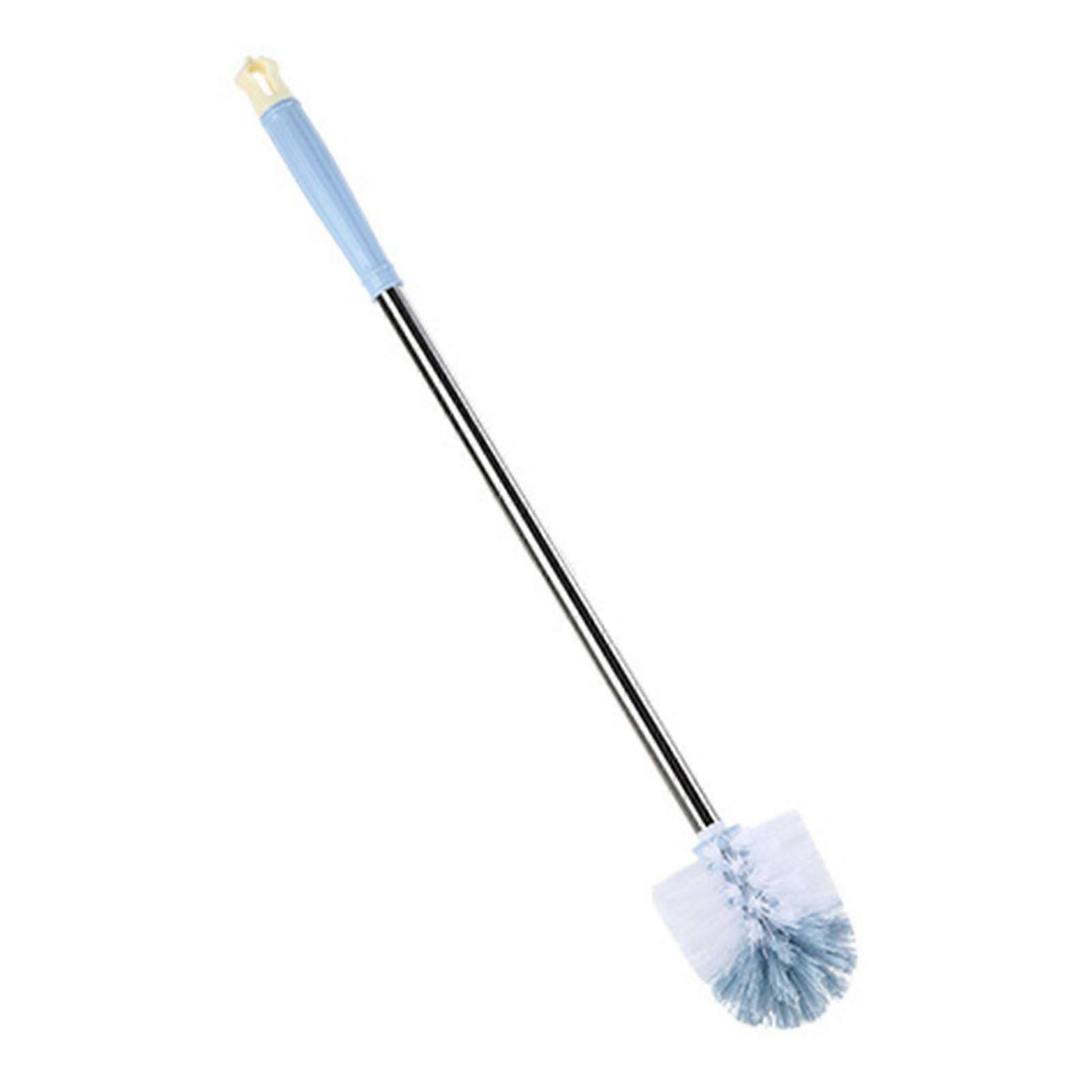 Toilet Cleaning Brush Stainless Steel Long Handle Sanitary Toilet Bowl Brush Bathroom Scrubber for Household