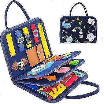 Busy Board für Kleinkinder Pädagogisches Lernspielzeug Geschenk für Jungen Mädchen