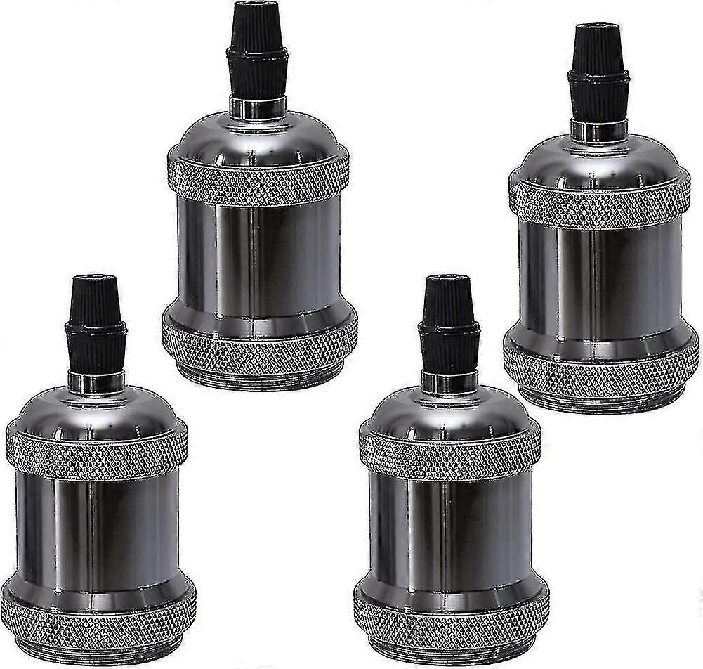 E27 Vintage Lamp Holder Socket. 4 Ceiling Socket Lamp Base Retro Lamp Base