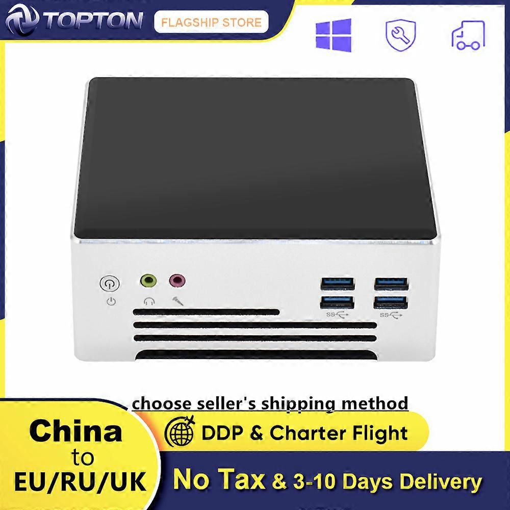 Mini-PC-Gaming-Computer der 11. Generation Intel I7 1165G7 I9 10880H 2 * DDR4 2 * M.2 SSD 2 * LAN Desktop Nuc Windows 10 Pro 4k Tv Box